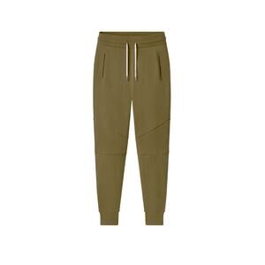 John Elliott Lieutenant Khaki Escobar Drawstring Banded Jogger Zip Pockets 2